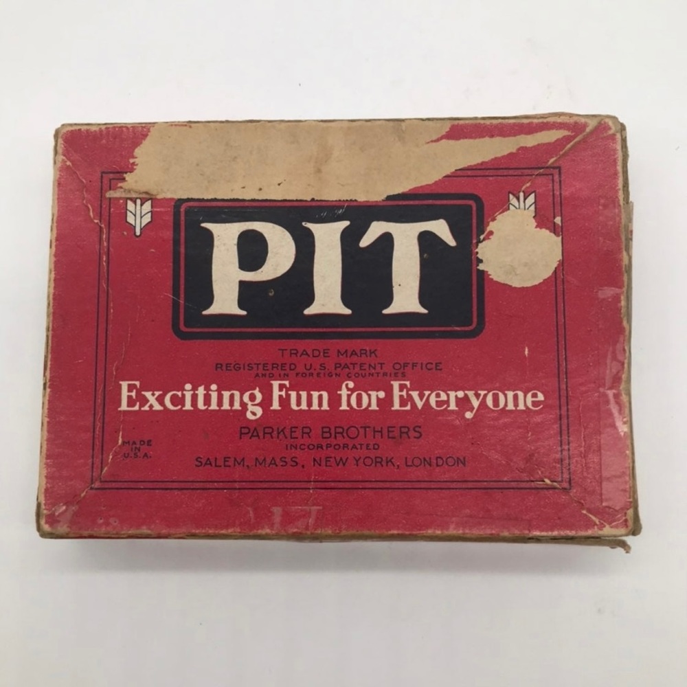 Vintage Pit Game by Parker Brothers
